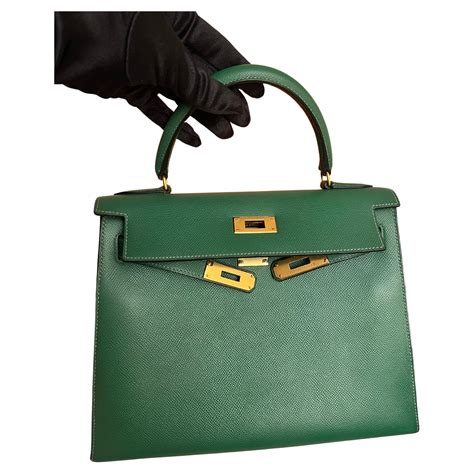 HERMES Epsom Kelly Sellier 28 Cactus 